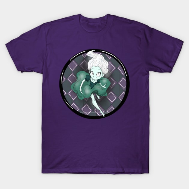 Ghost in Green T-Shirt by missalexfinley